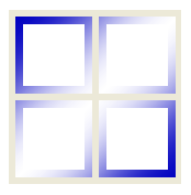 Figure 4 – ColorStyle =Sigma, ColorAlign = Form, ColorAngle = 45