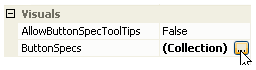 Figure 1 - ButtonSpecs property on KryptonHeader