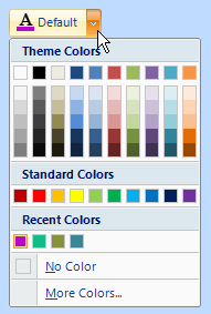 Figure 3 – Displayed Context Menu