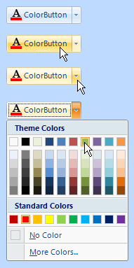 Figure 5 – DropDown Appearance