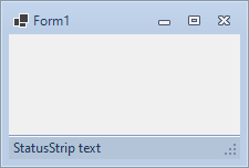 Krypton form with StatusStrip not merged
